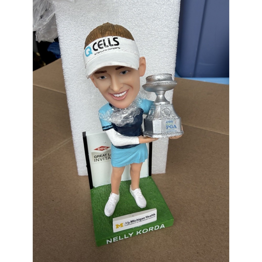 promotional Nelly Korda bobblehead figurine New